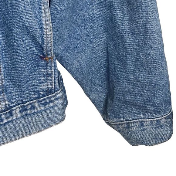 Vintage 90s Levi’s Trucker Jacket Made In USA Large - Picture 5 of 8